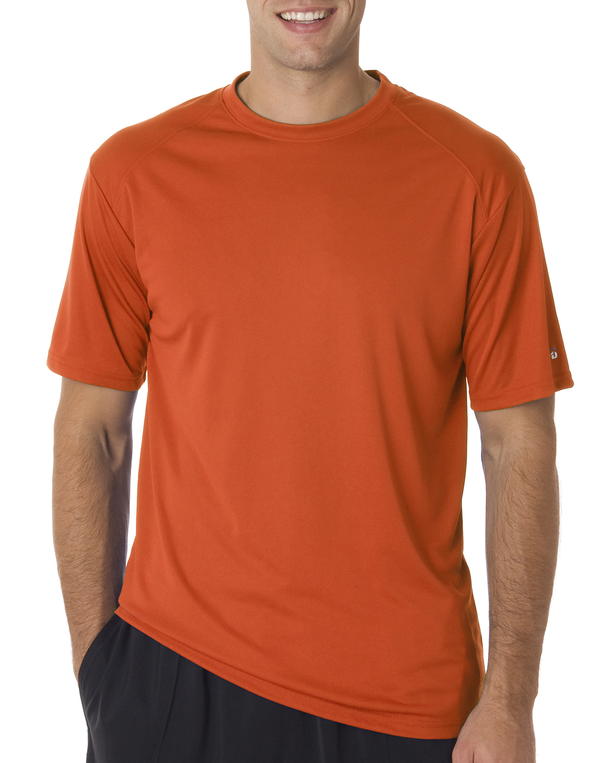 Badger Men's B-Core Shirt BURNT ORANGE XL Badger Men's B-Core Shirt BURNT ORANGE XL